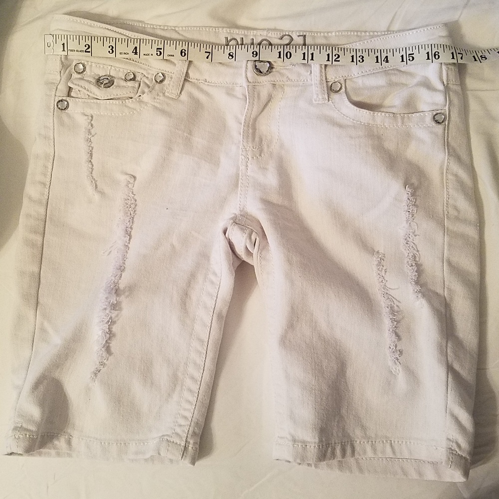 SOLD-White denim shirts